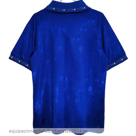 Nuevo 1ª Camiseta Italy Retro 1994 Azul Baratas